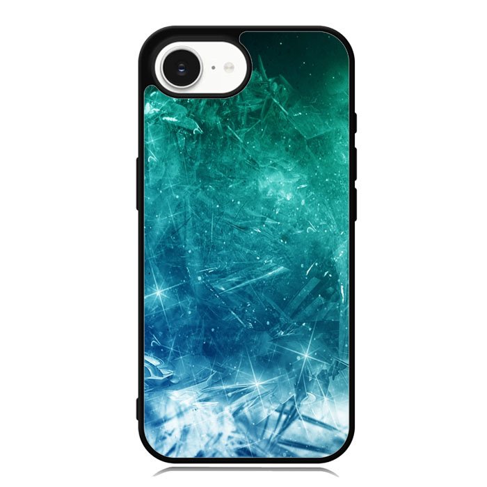 Green Blue Ice iPhone 16e Case OV8306