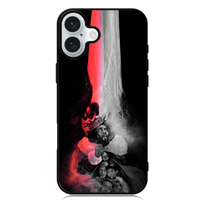 J Cole Illustration iPhone 16 Case