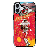Patrick Mahomes iPhone 16 Case QC7993