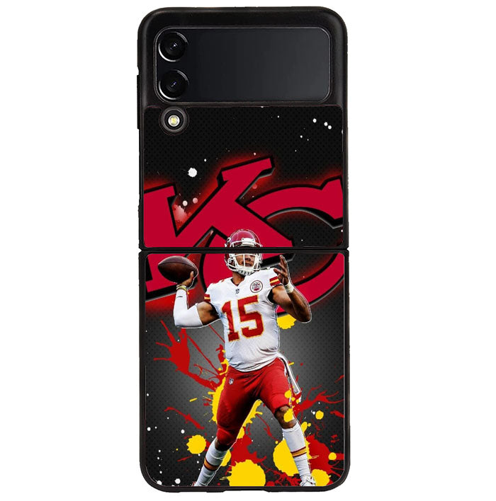 Patrick Mahomes 1st Samsung Galaxy Z Flip 4 5G 2022 Case