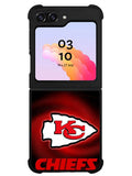 Kansas City Chiefs 18th Samsung Galaxy Z Flip 5 5G 2023 Case