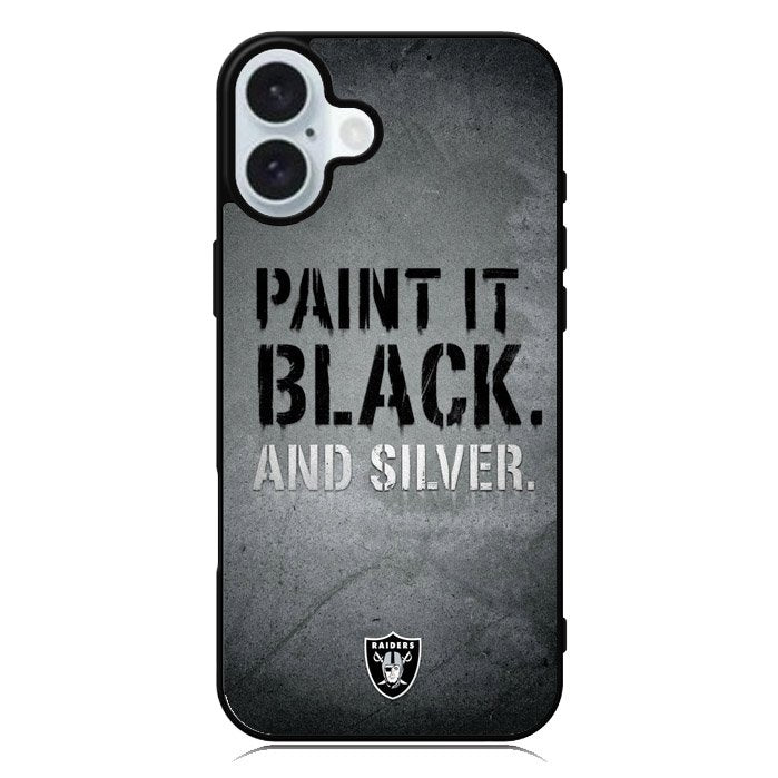 Oakland Raiders iPhone 16 Plus Case QC9509