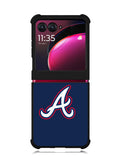 Atlanta Braves Motorola Moto Razr Plus 2023 , Moto Razr+ 2023 Case OV9491