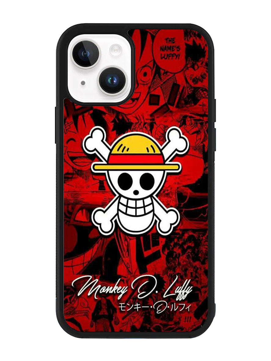 One Piece Monkey D Luffy iPhone 14 Plus Case QC9511