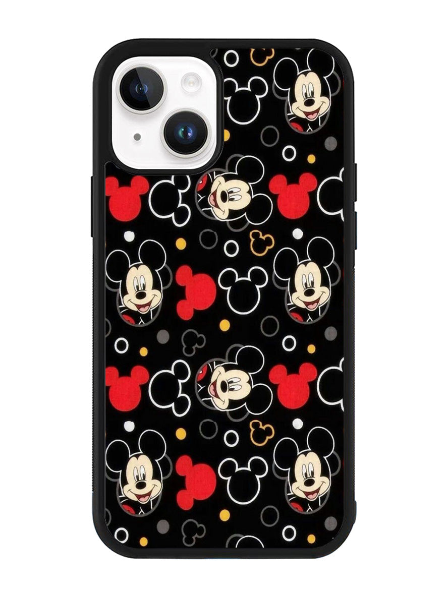 Mickey Mouse Black iPhone 14 Case QC9506