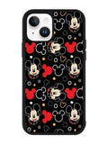 Mickey Mouse Black iPhone 14 Case QC9506