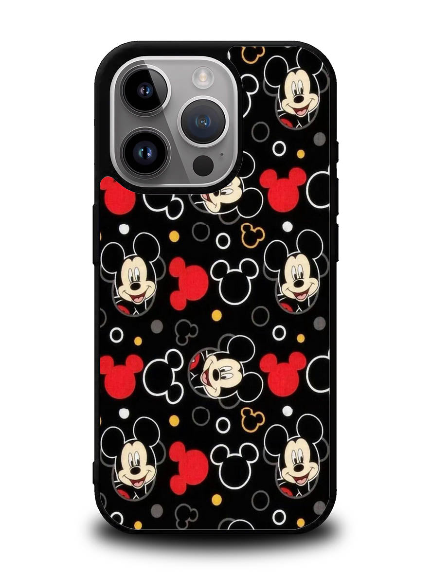 Mickey Mouse Black iPhone 16 Pro Max Case OV9506