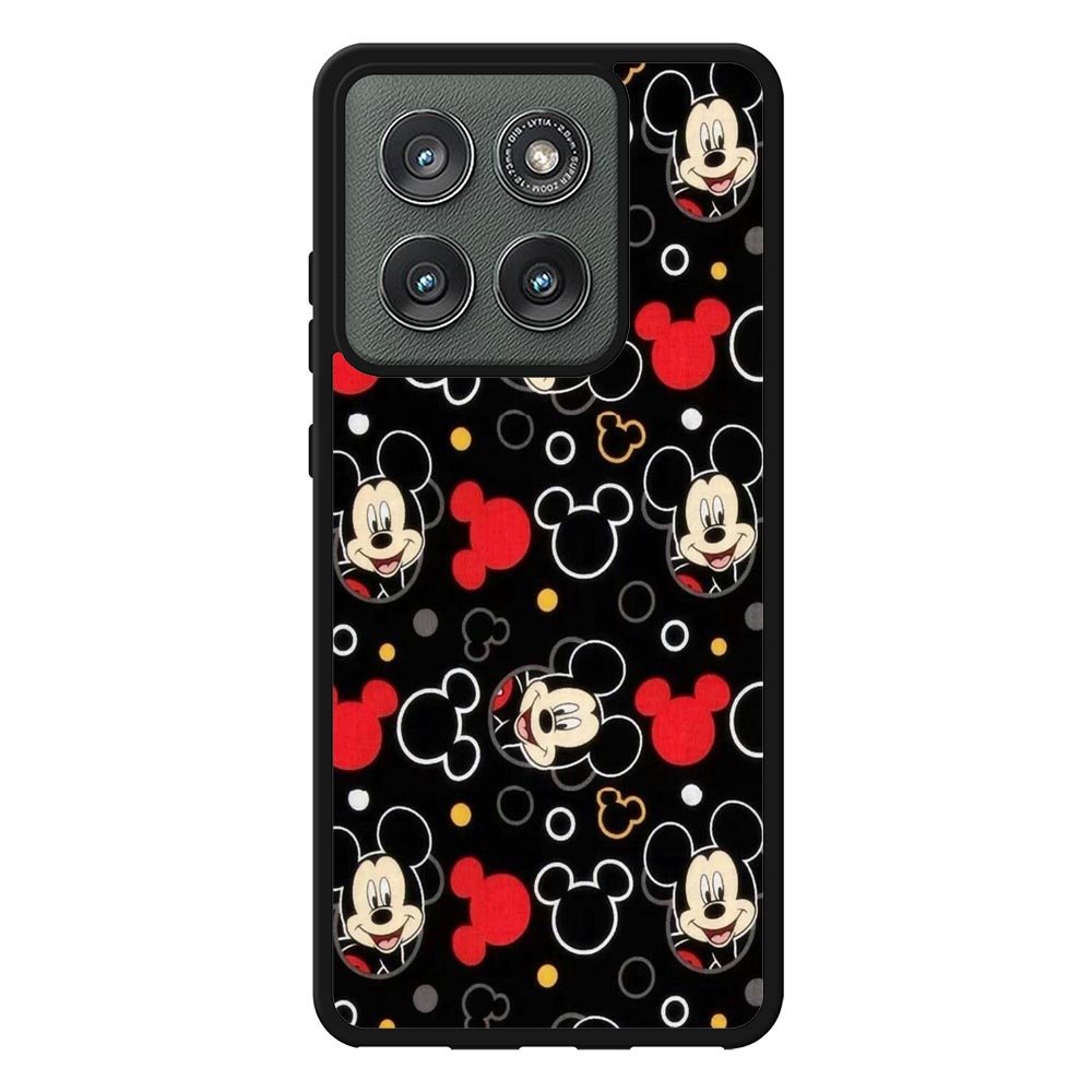 Mickey Mouse Black Motorola Moto Edge 2025 Case OV9506