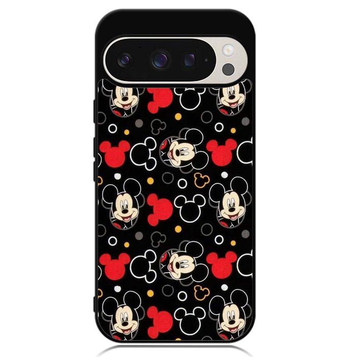Mickey Mouse Black Google Pixel 9 Pro XL Case OV9506