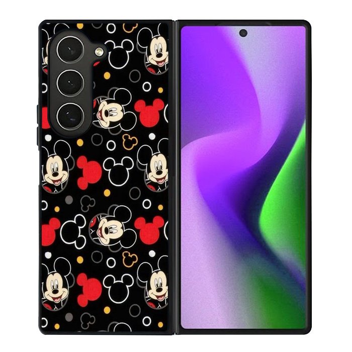 Mickey Mouse Black Samsung Galaxy Z Fold 6 5G 2024 Case OV9506