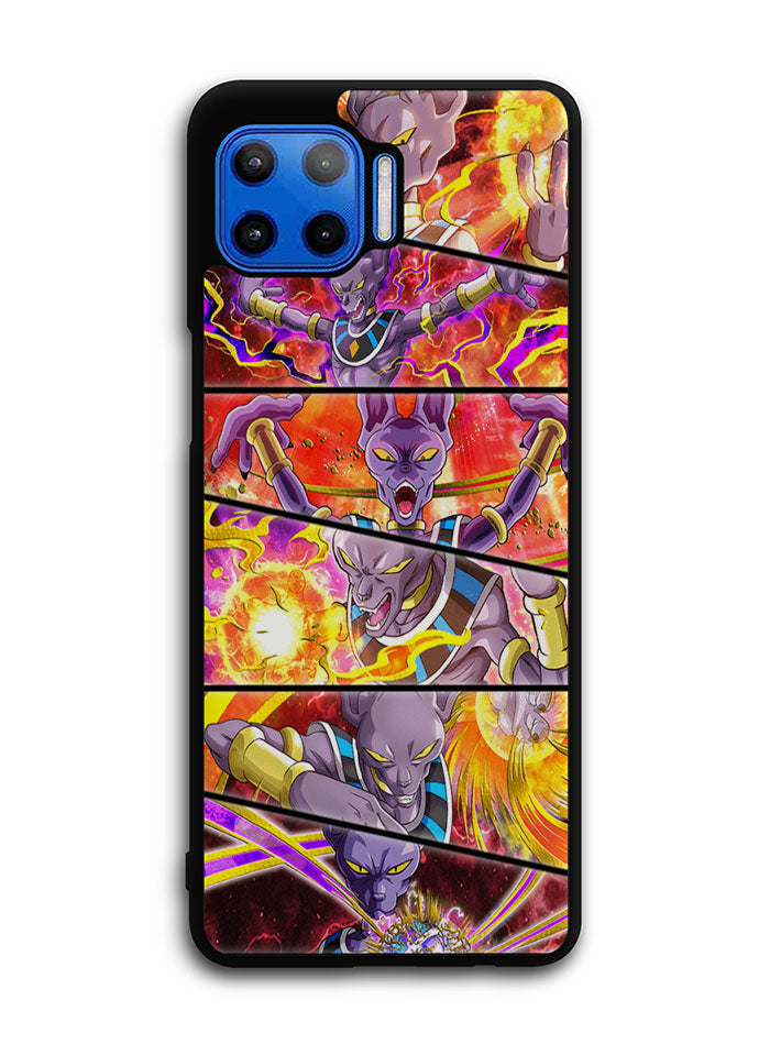 Dragon Ball Beerus Motorola Moto One 5G Case , Moto One 5G UW Case , Moto G 5G Plus Case