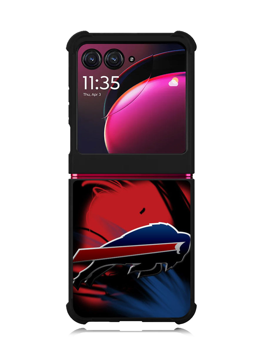 Buffalo Bills Stripe Motorola Moto Razr Plus 2023 , Moto Razr+ 2023 Case