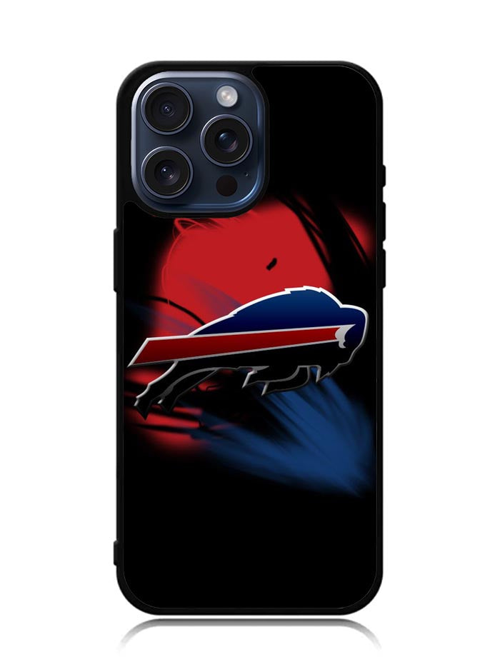 Buffalo Bills Stripe iPhone 15 Pro Max Case