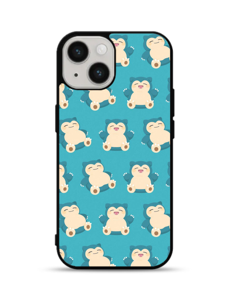 Snorlax Collage iPhone 15 Plus Case