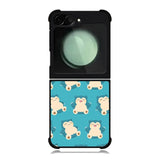 Snorlax Collage Samsung Galaxy Z Flip 6 Case