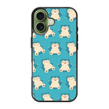 Snorlax Collage iPhone 17 Case