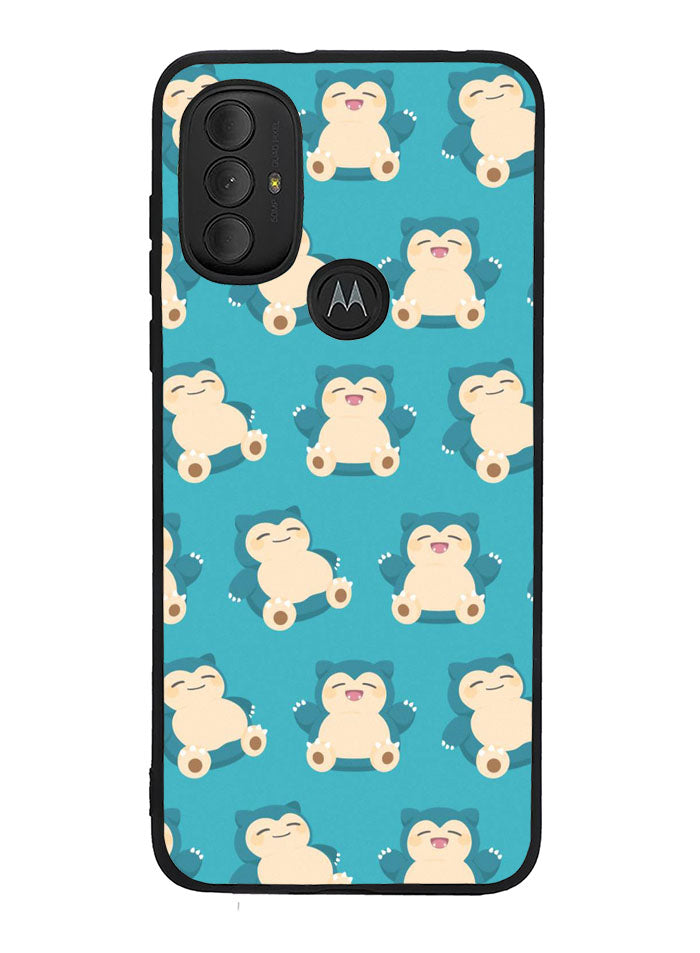 Snorlax Collage Motorola Moto G Pure 2021 , Moto G Power 2022 Case