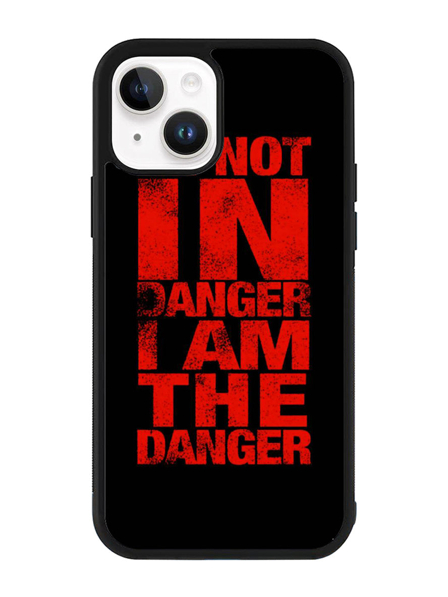 Red Danger iPhone 14 Plus Case QC9534