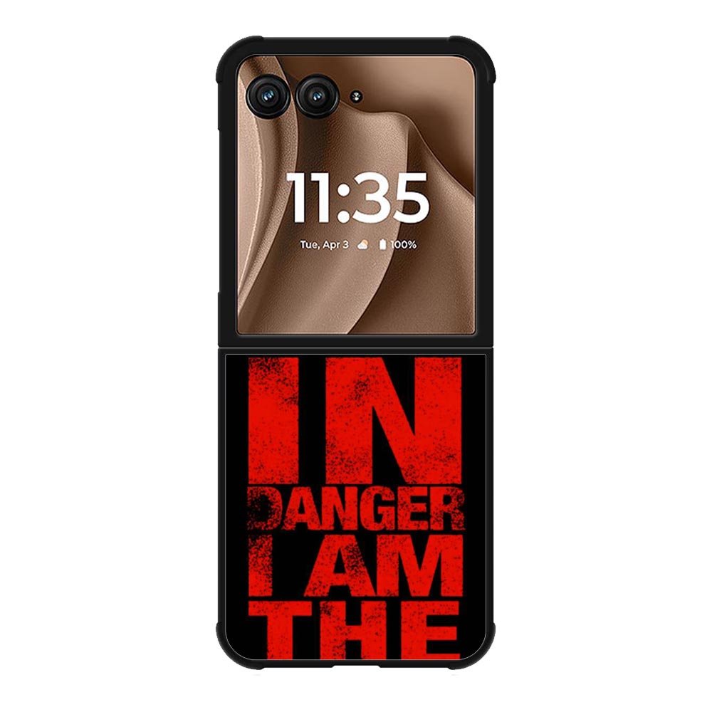 Red Danger Motorola Moto RAZR Plus 2025 Case OV9534
