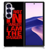 Red Danger Samsung Galaxy Z Fold 7 Case OV9534