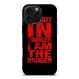 Red Danger iPhone 16 Pro Max Case OV9534
