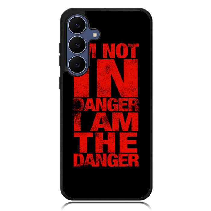 Red Danger Samsung Galaxy S25 FE Case OV9534