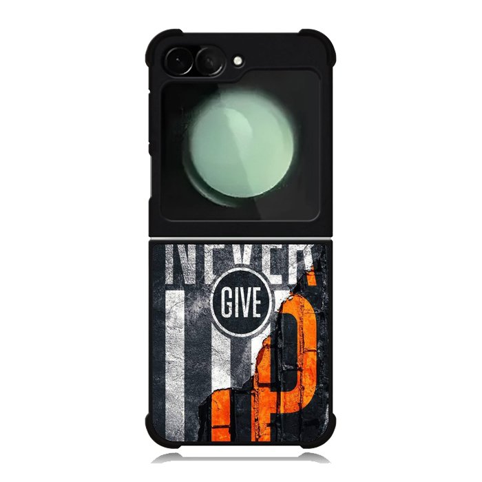 Never give up Samsung Galaxy Z Flip 6 5G 2024 Case OV9529