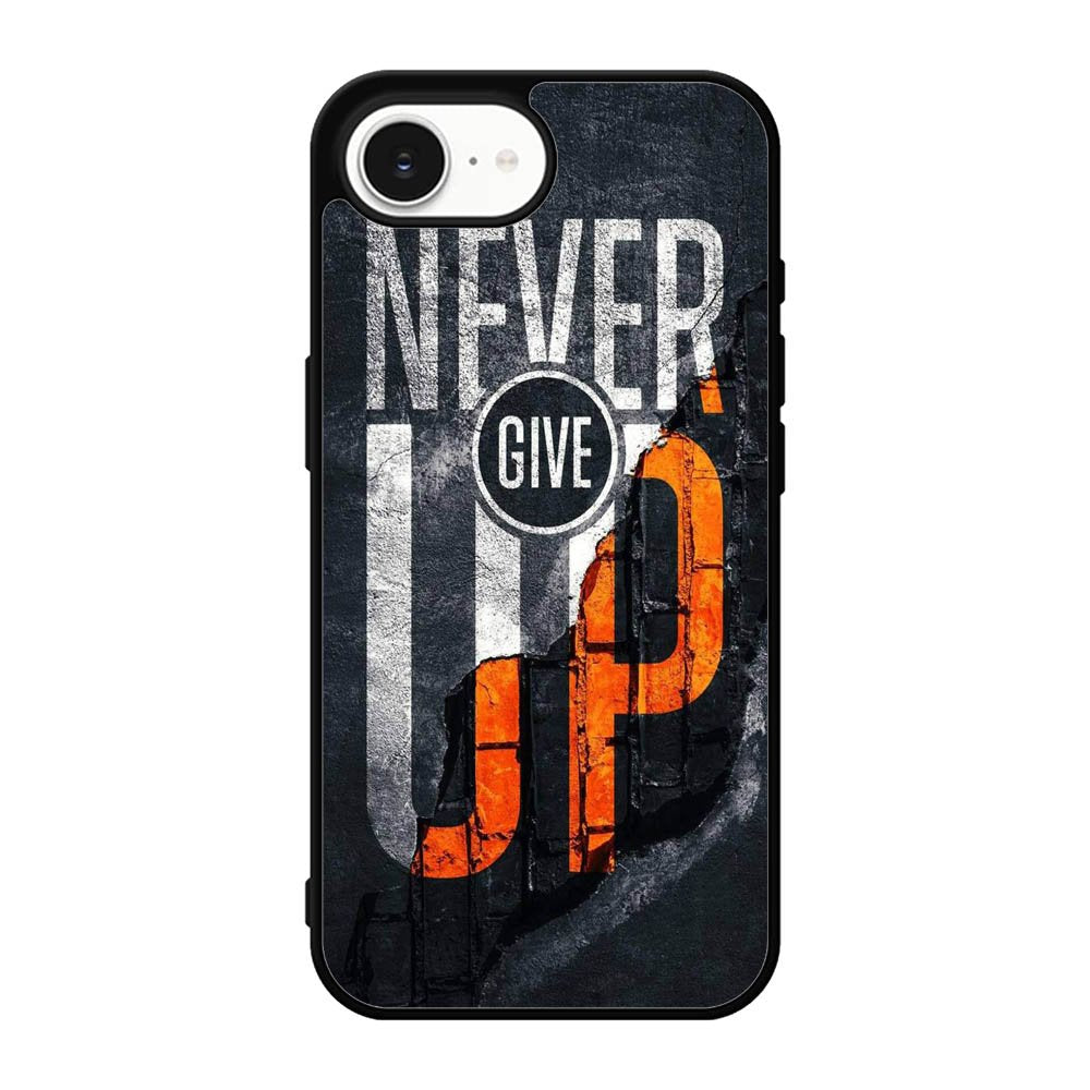 Never give up iPhone 17e Case OV9529