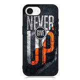 Never give up iPhone 16e Case OV9529