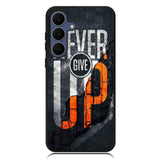 Never give up Samsung Galaxy S25 FE Case OV9529