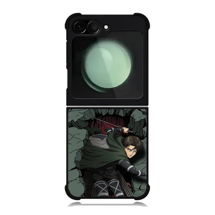 Levi ackerman Samsung Galaxy Z Flip 6 5G 2024 Case OV9526