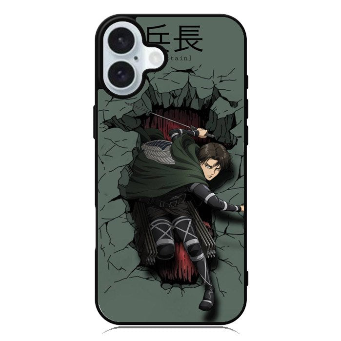 Levi ackerman iPhone 16 Plus Case QC9526