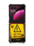 Caution Motorola Moto Razr Plus 2023 , Moto Razr+ 2023 Case OV9519