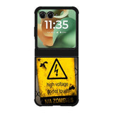 Caution Motorola Moto RAZR 2025 Case OV9519