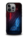 Red and blue iPhone 16 Pro Max Case OV9532