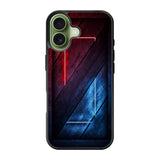Red and blue iPhone 17 Case OV9532