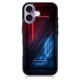Red and blue iPhone 17 Case OV9532