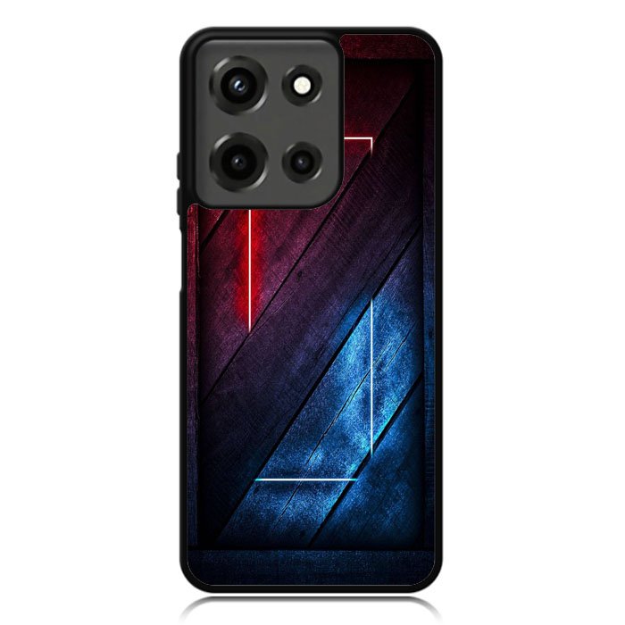 Red and blue Motorola Moto G 5G 2025 Case OV9532