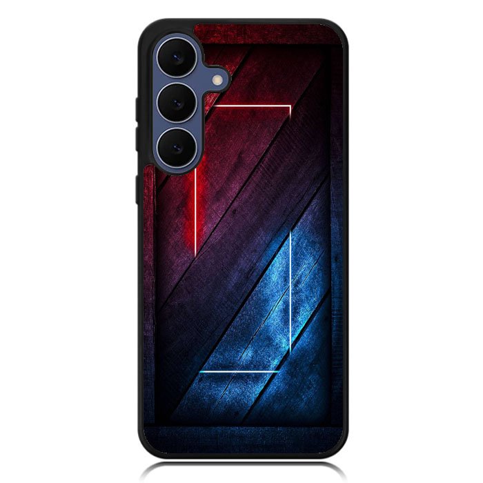 Red and blue Samsung Galaxy S25 FE Case OV9532