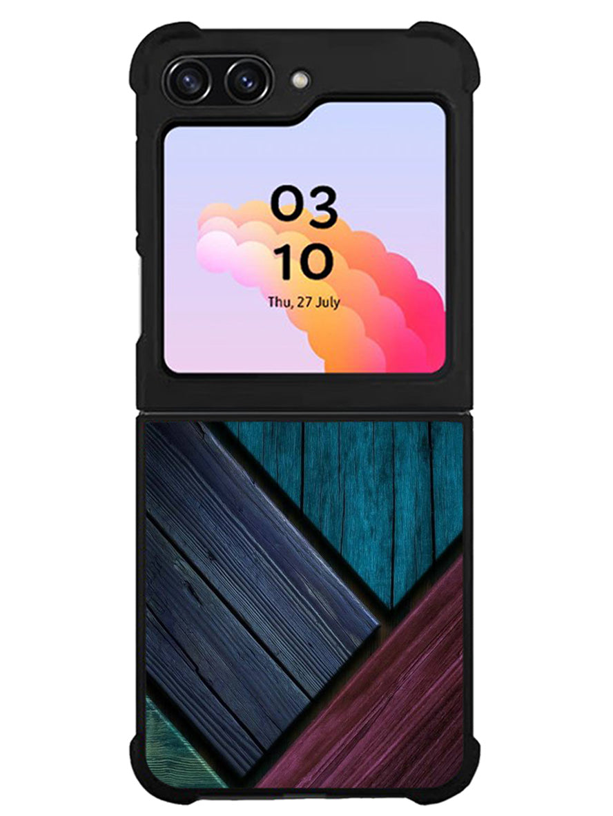 Color of Wood Samsung Galaxy Z Flip 5 5G 2023 Case