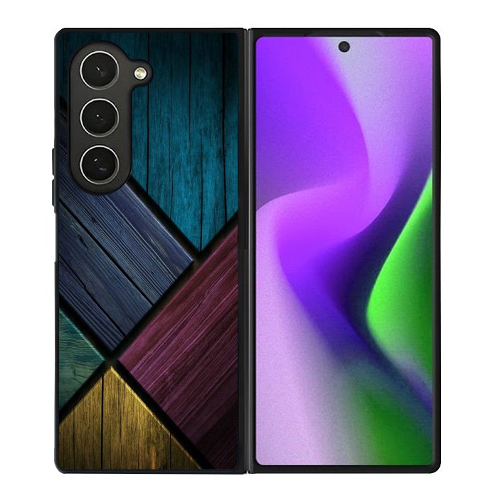 Color of Wood Samsung Galaxy Z Fold 6 Case