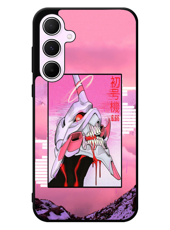 Aesthetic Evangelion Samsung Galaxy A35 5G Case