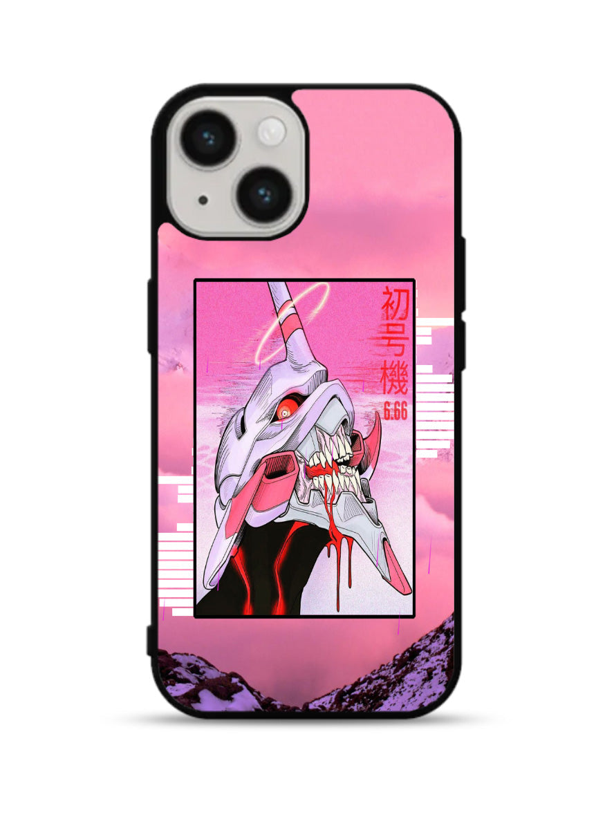 Aesthetic Evangelion iPhone 15 Plus Case