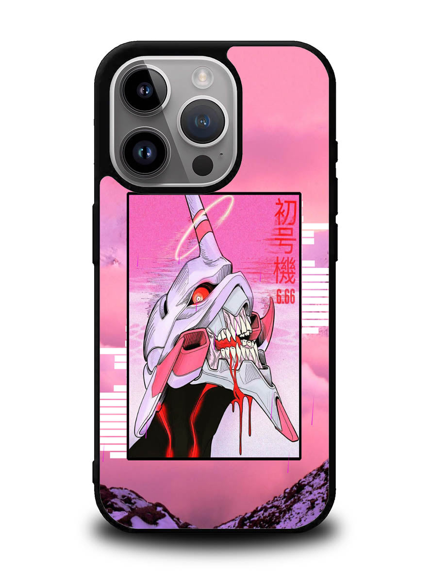 Aesthetic Evangelion iPhone 15 Pro Case