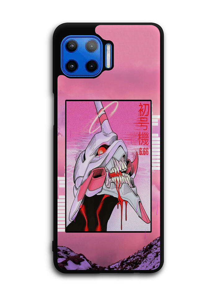 Aesthetic Evangelion Motorola Moto One 5G Case , Moto One 5G UW Case , Moto G 5G Plus Case