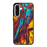 Orange And Blue Fluid Samsung Galaxy A36 5G Case RC9586