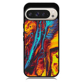 Orange And Blue Fluid Google Pixel 10 Pro XL Case RC9586