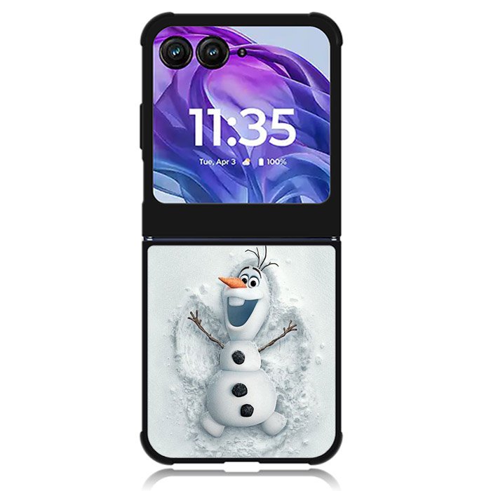 Frozen Olaf Motorola Moto Razr Plus 2024 , Moto Razr+ 2024 Case