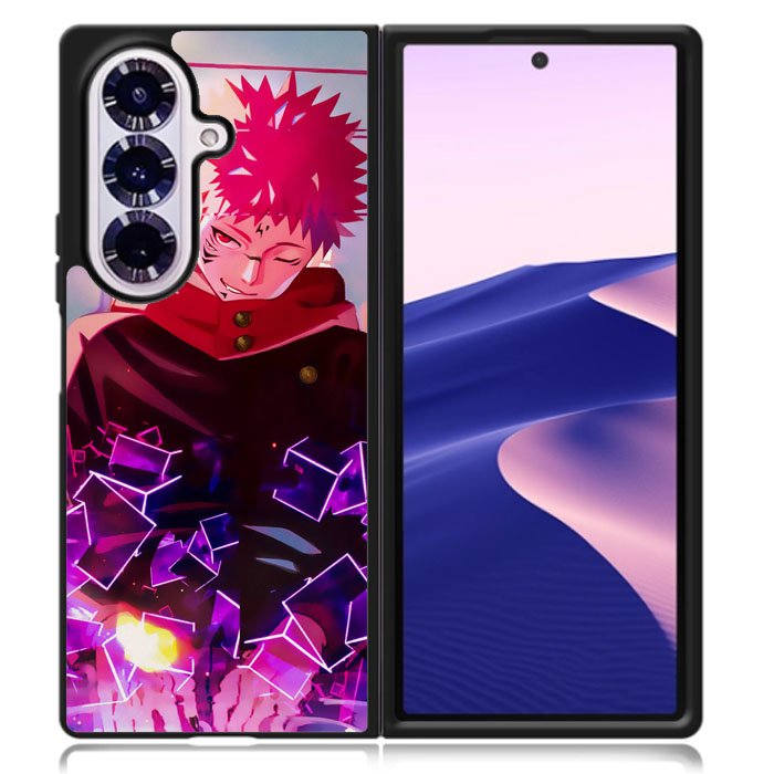 yuji itadori jujutsu kaisen Samsung Galaxy Z Fold 7 Case OV9564
