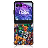 Marvel Heroes 4th Motorola Moto Razr Plus 2024 , Moto Razr+ 2024 Case